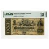 Image 1 : Anacostia (D.C.), Merchants Bank, 1852, Issued Obsolete Banknote.