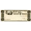 Image 1 : MS. Rail Road & Banking Company of Grand Gulf. Undenominated Check / Draft Proof on India Paper, ca.