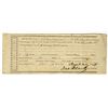 Image 1 : MS. Slave-Related City Tax Receipt, D.S. Claiborne. 1862. Issued Tax Receipt Including Taxes Paid on