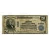 Image 1 : MD. First National Bank of Gaithersburg, Maryland. $20, Series of 1902 PB, Ch#4608, Issued Banknote.