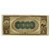 Image 2 : NY. National Bank of Cohoes, New York. $5, Series of 1882, Ch# E-1347, Issued Banknote.