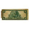 Image 2 : NY. National Exchange Bank of Castleton, New York. $5, Series of 1902 PB, Ch# E-5816, Issued Banknot