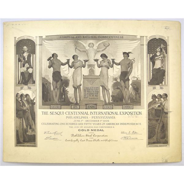PA. Sesqui-Centennial International Exposition, 1926, Advertisement.
