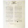 Image 1 : Honduras. Poyaisian Land Grant, 1834, Class C Grant for 400 Acres, I/U Signed by Sir Gregor MacGrego