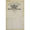 Image 2 : Honduras. Poyaisian Land Grant, 1834, Class D Grant for 300 Acres, I/U Signed by Sir Gregor MacGrego