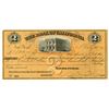 Image 1 : CA. Bank of California, 1874, I/U Second of Exchange.