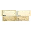 Image 1 : VA. Confederate States and Virginia,  ND (1860s) to 1864, Civil War Check Quartet.
