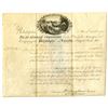 Image 1 : PA. Philadelphia and Lancaster Turnpike Road Co., 1795, I/U Stock Certificate Signed by William Bing