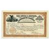 Image 1 : Montana. Butte & Montana Commercial Co., 1892 I/U Stock Certificate