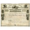 Image 1 : NJ. Morris Canal & Banking Company at Jersey City, 1836, I/U 1000 Pound Bond.