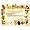 Image 1 : NY. United States Treasury War Finance Committee, ND (1940-1945), Disney Certificate Remainder .