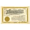 Image 1 : CO. Dante Gold Mining Co., 1921, I/U Stock Certificate.