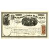 Image 1 : MN. Minnesota Gold Mining Co., 1866, I/U Stock Certificate.