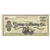 Image 1 : NV. Daney Gold & Silver Mining Co., 1876, I/U Stock Certificate.