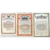 Image 1 : Coal Related Trio of Specimen Coupon Bonds, 1903 to 1956.