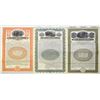Image 1 : Fuel and Mining Specimen Coupon Bond Trio, 1910 to 1921.