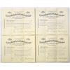 Image 1 : VA. Eastern Kentucky Coal Lands Corp., 1907, I/U Stock Certificate Quartet.