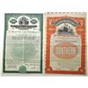 Image 1 : GA. NC. SC.,  Railroad Specimen Bond Pair, 1894 & 1913