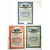 Image 1 : IL. Illinois Railroad Specimen Bond Trio, ca.1906-22