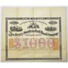 Image 1 : NJ. New Jersey Southern Rail Road Co., 1872, I/U Bond.