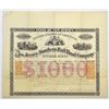 Image 1 : NJ. New Jersey Southern Rail Road Co., 1872, I/U Bond.
