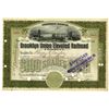 Image 1 : NY. Brooklyn Union Elevated Railroad Co., 1910, I/C Stock Certificate.