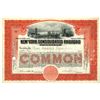 Image 1 : NY. New York Consolidated Railroad, 1921, I/C Stock Certificate.
