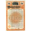 Image 1 : OH. Cleveland & Canton Railroad Co., 1891, I/U Coupon Bond.