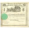 Image 1 : NJ. Beverly and Mount Holly Plant Road of Turnpike Co., 1855, I/U Stock Certificate.