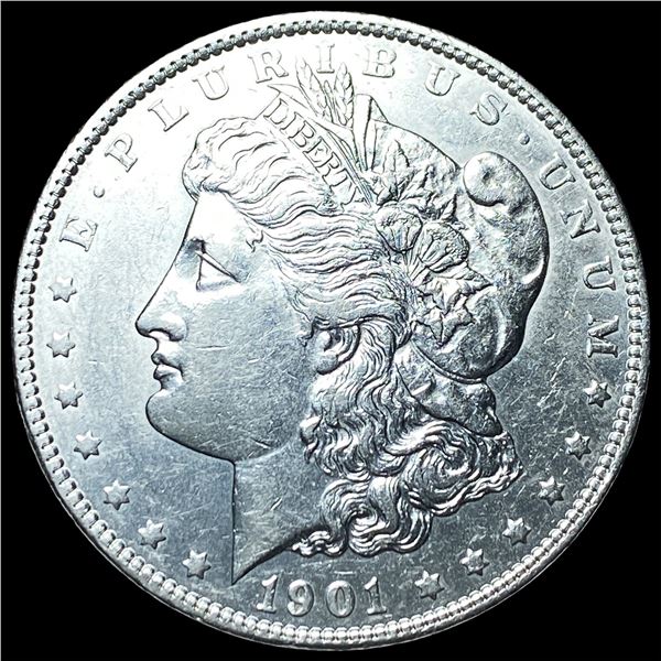 1901 Silver Morgan Dollar CHOICE AU