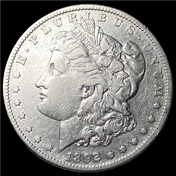 1892-S Silver Morgan Dollar NEARLY  UNCIRCULATED