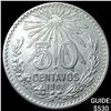 Image 1 : 1908 Mexico Silver 50 Centavos