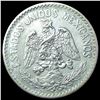 Image 2 : 1908 Mexico Silver 50 Centavos
