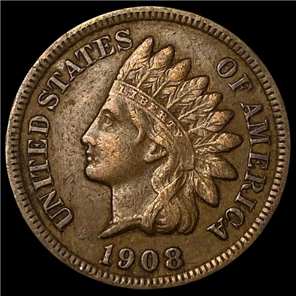 1908-S Indian Head Cent LIGHTLY CIRCULATED