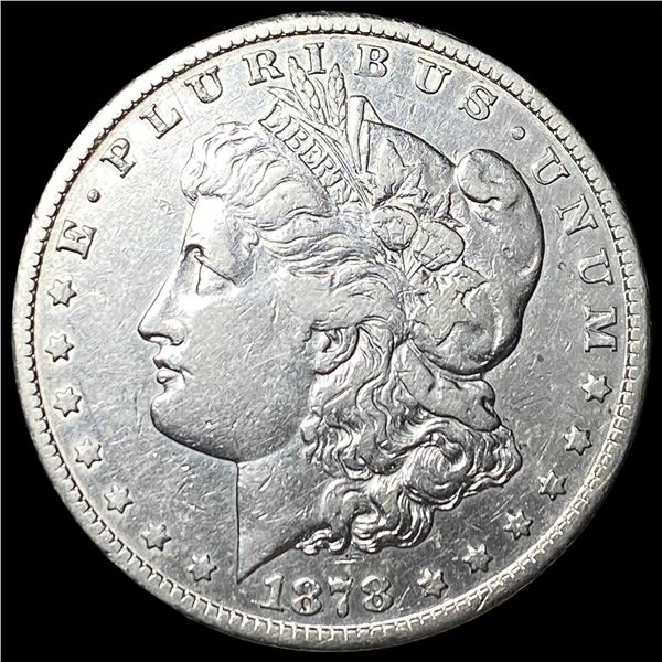 1878-CC Silver Morgan Dollar NEARLY UNCIRCULATED