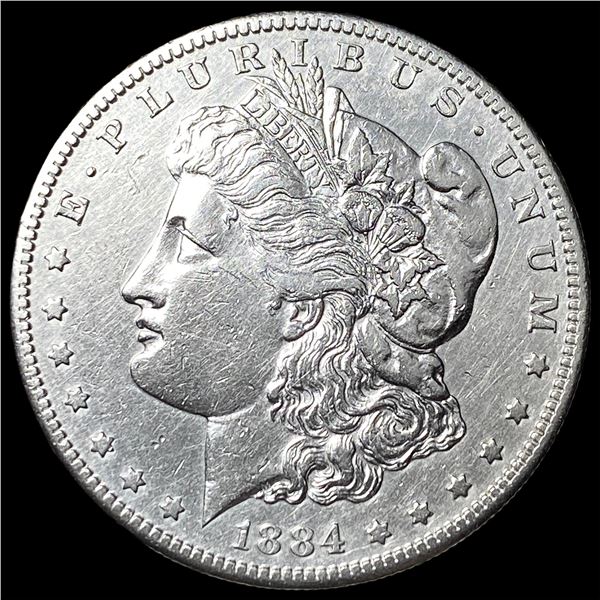 1884-S Silver Morgan Dollar CLOSELY UNCIRCULATED