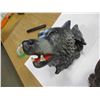 Image 3 : ESTATE:  WOLF HEAD ORNAMENT & DOG ORNAMENT