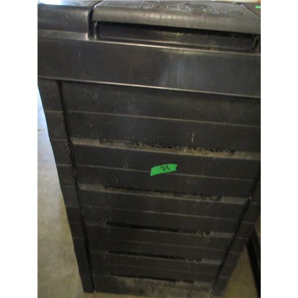 ESTATE:  COMPOST BIN (APPROX. 40" H X 24" W X 24" L)
