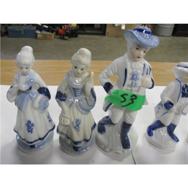 ESTATE:  BOX C/W 5 DELPH DESIGN ORNAMENTS