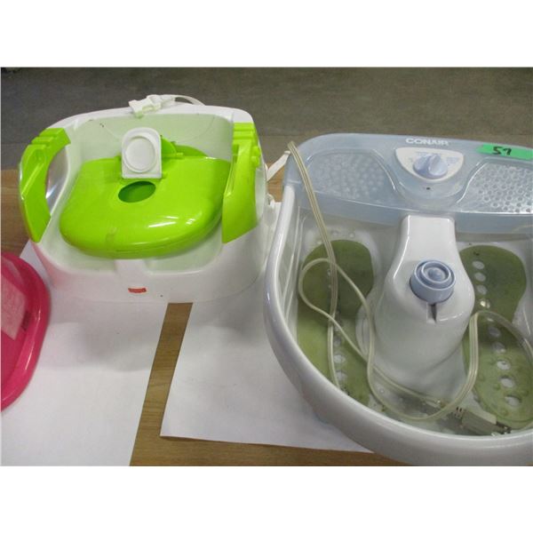 ESTATE:  2 BOOSTER SEATS & 1 FOOT SPA