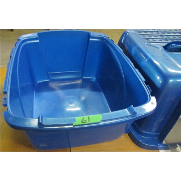 ESTATE:  KITTY LITTER BOX C/W DOOR