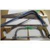 Image 1 : ESTATE:  BOX C/W ASSORTED SAWS