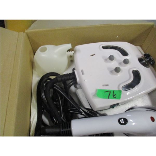 ESTATE:  STEAMFAST FABRIC STEAMER & IRON IN ORIGINAL BOX