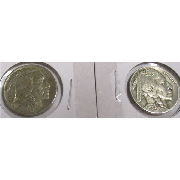 1913 - 1935 USA INDIAN HEAD NICKELS