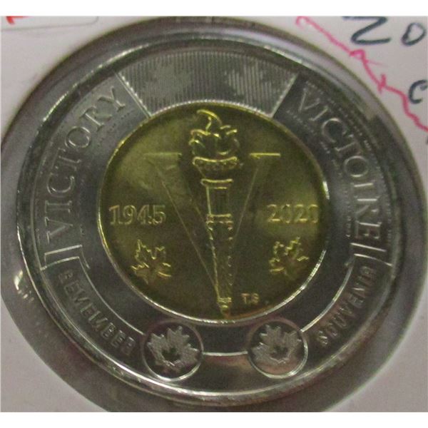 1945 - 2020 WORLD WAR REMEMBERING CH/BU TOONIE