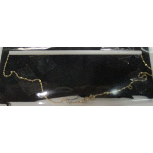 NEW:  10 KT GOLD NECKLACE