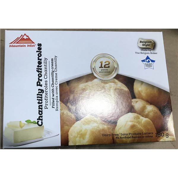 FROZEN:  CHANTILLY PROFITEROLES (180G)