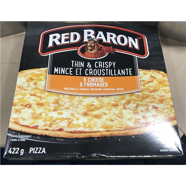 FROZEN:  RED BARON THIN & CRISPY 5 CHEESE PIZZA (422G)