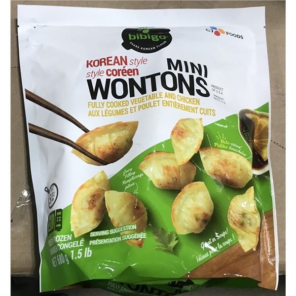 FROZEN: MINI WONTONS VEGETABLE & CHICKEN (600G)