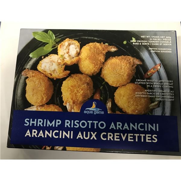 FROZEN:  SHRIMP RISOTTO ARANCINI (12 PIECES)